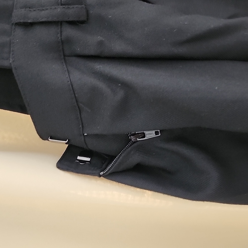 Black Cargo Pleated Skirtall - Picture 3 of 5